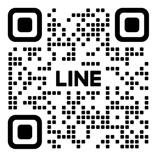 คิวอาร์โค้ดสำหรับเพิ่มเพื่อนทาง LINE